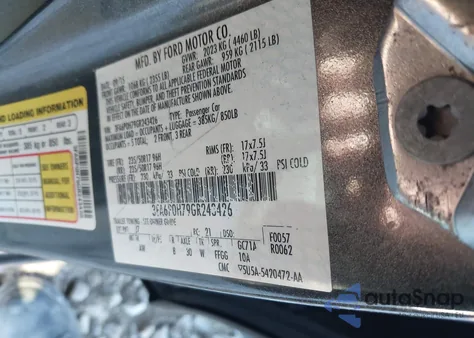 2016 Ford Fusion Se z USA, uszkodzony, nr VIN 3FA6P0H79GR243426